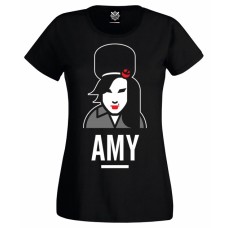 Футболка женская AMY (черная)