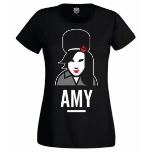 Футболка женская AMY (черная)